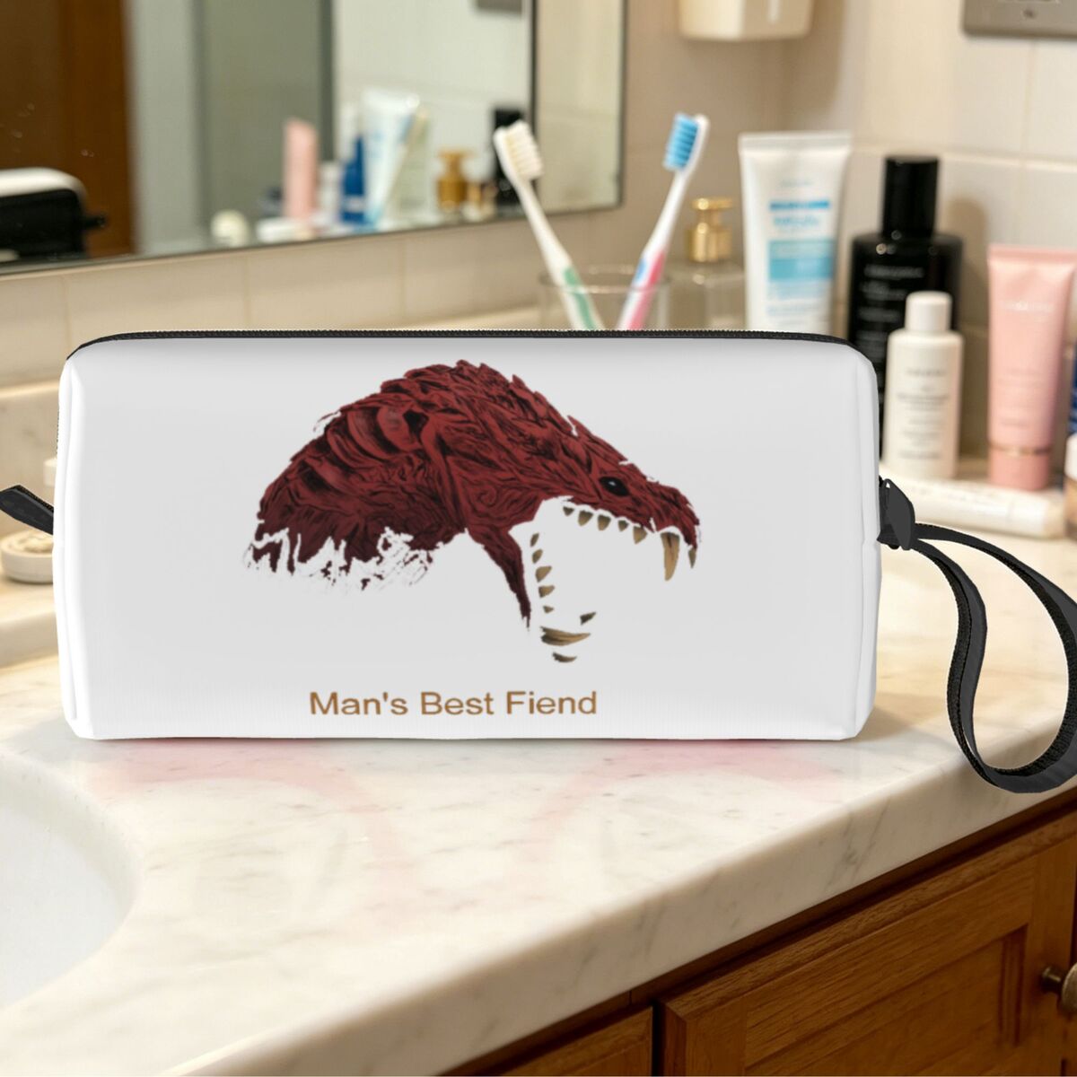Women'S Best Bags For Travel - Odogaron Man's Best Fiend Trousse de
