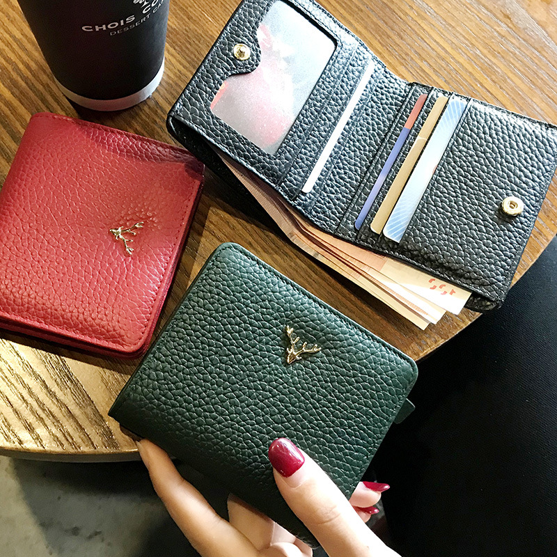 Women Bags Zara - Porte-monnaie en cuir de vachette pour