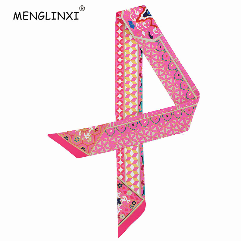 Women Bags Branded - Nouveau foulard en soie imprimé Floral