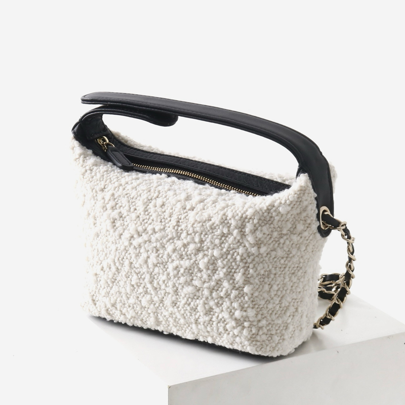Mini Purse Chain - Mini sacs hobos classiques en cuir