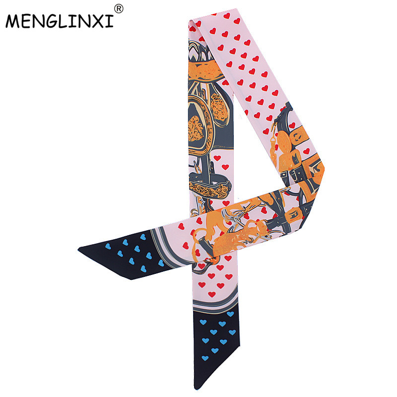 Women Bags Branded - Petit Foulard de Tête à Imprimé
