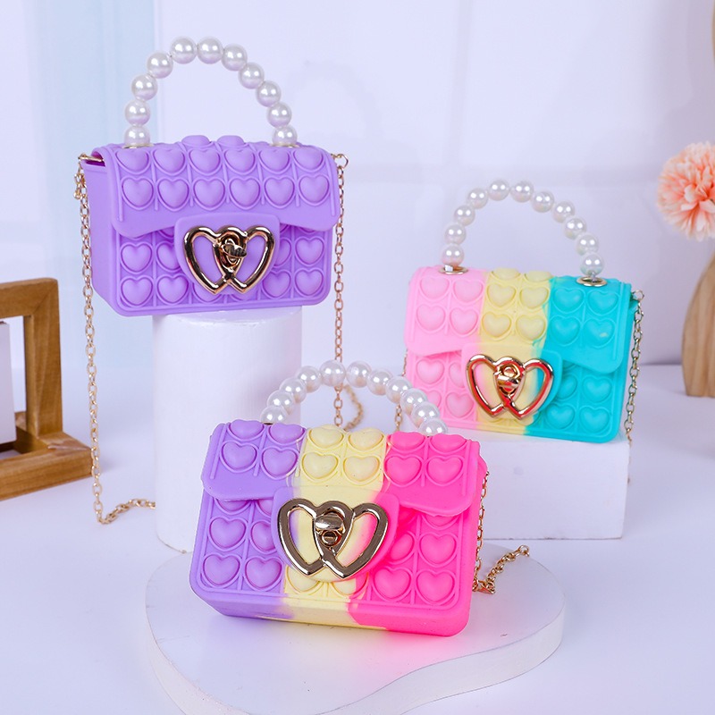 Sac de gelée de bulle d'amour  - Mini Purse Chain avis et prix