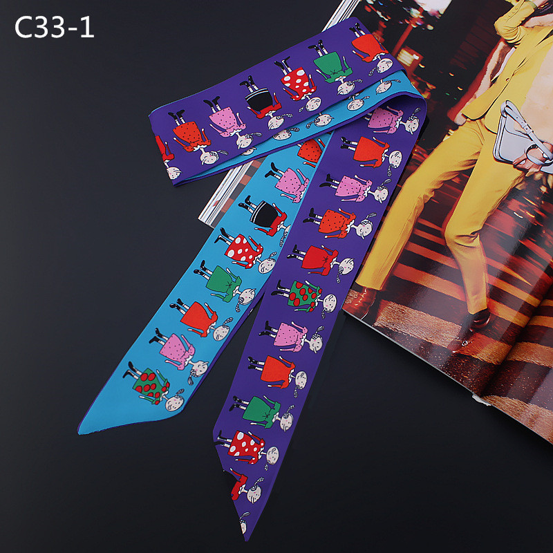 Foulard en soie imprimé de per - Women Bags Branded avis et prix