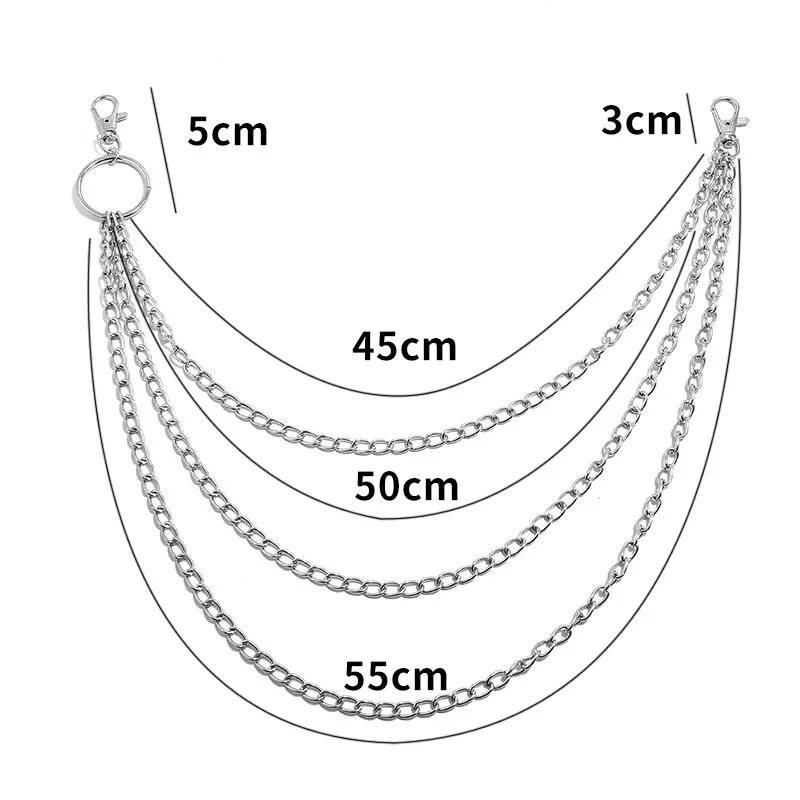 Chaîne de ceinture en métal à  - Mini Purse Chain avis et prix