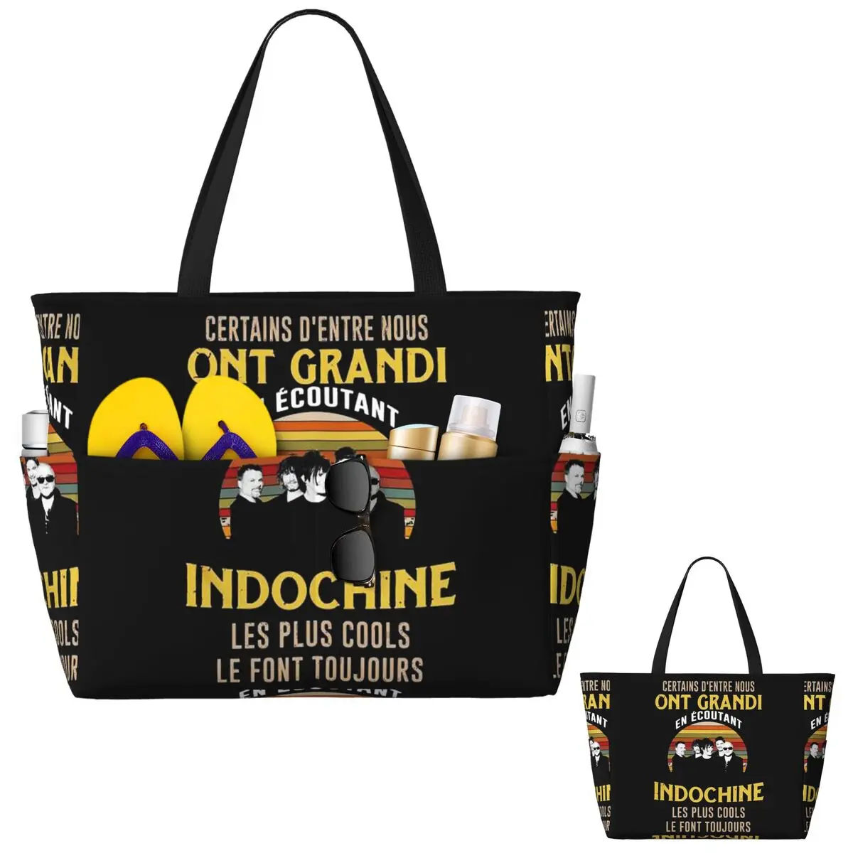 Sac fourre-tout de plage avec  - Women'S Best Bags For Travel avis et prix