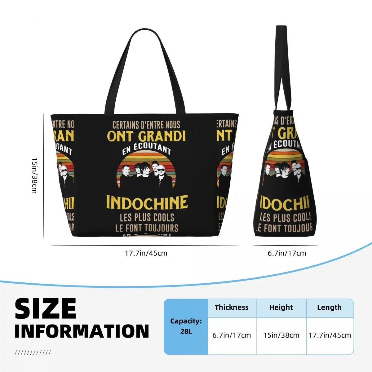 Sac fourre-tout de plage avec  - Women'S Best Bags For Travel avis et prix
