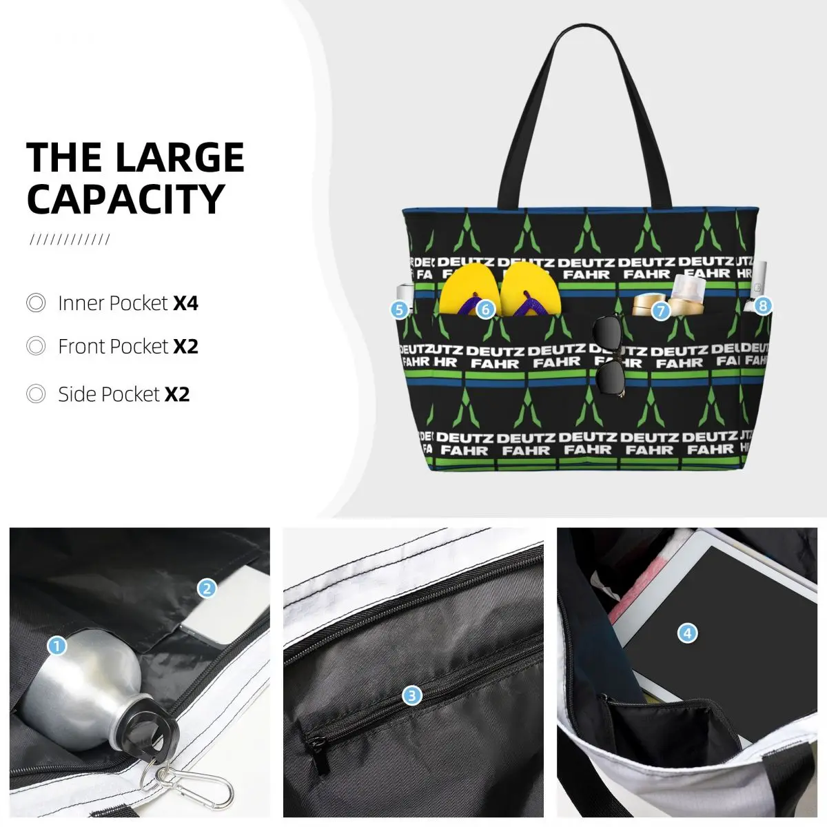 Sac fourre-tout de plage essen - Women'S Best Bags For Travel avis et prix