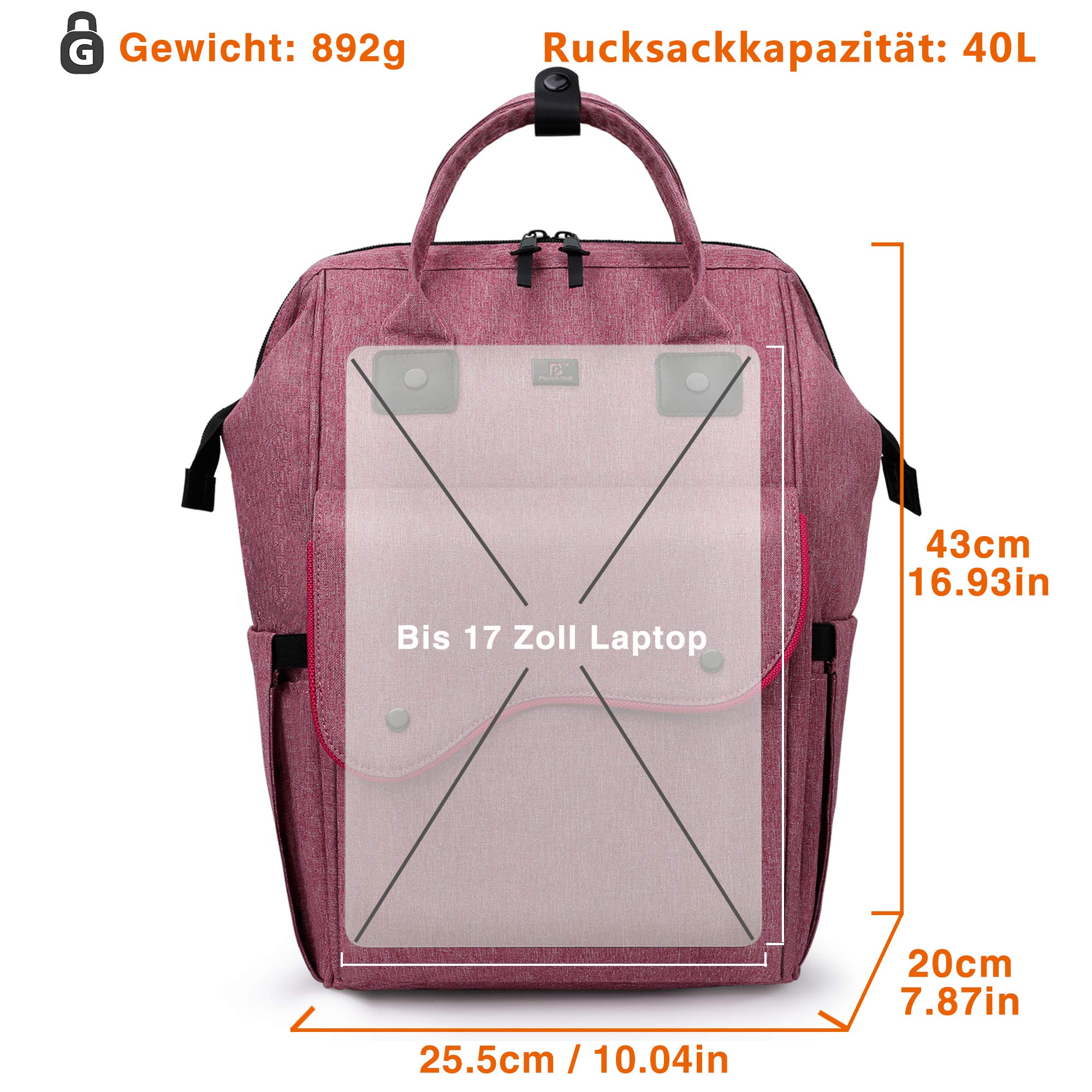 Sac à dos Pomelo Best pour hom - Women'S Best Bags For Travel avis et prix