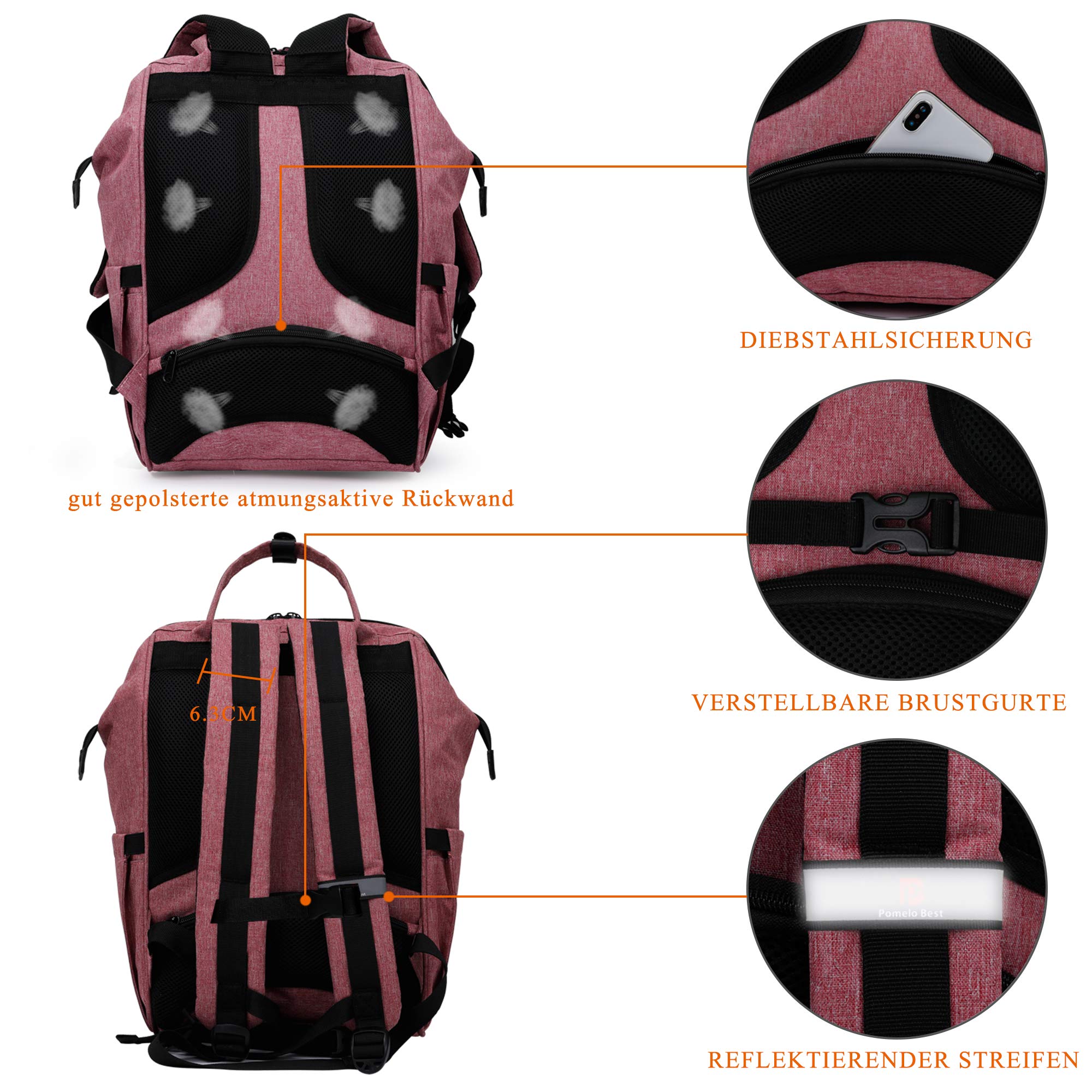 Sac à dos Pomelo Best pour hom - Women'S Best Bags For Travel avis et prix