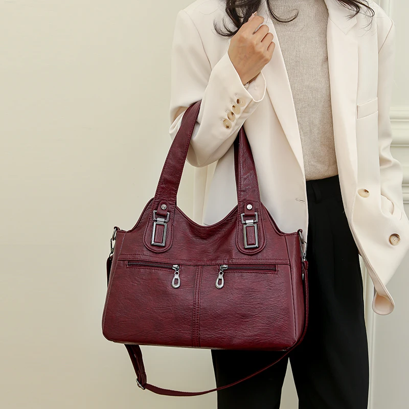 Sac à bandoulière en cuir de b - Women Bags Guess avis et prix