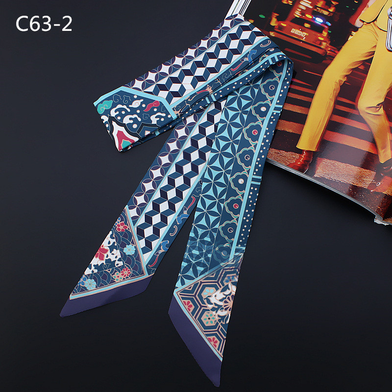 Nouveau foulard en soie imprim - Women Bags Branded avis et prix