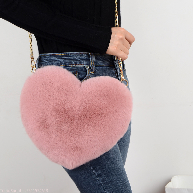 Sac à bandoulière en fausse fo - Mini Purse Chain avis et prix
