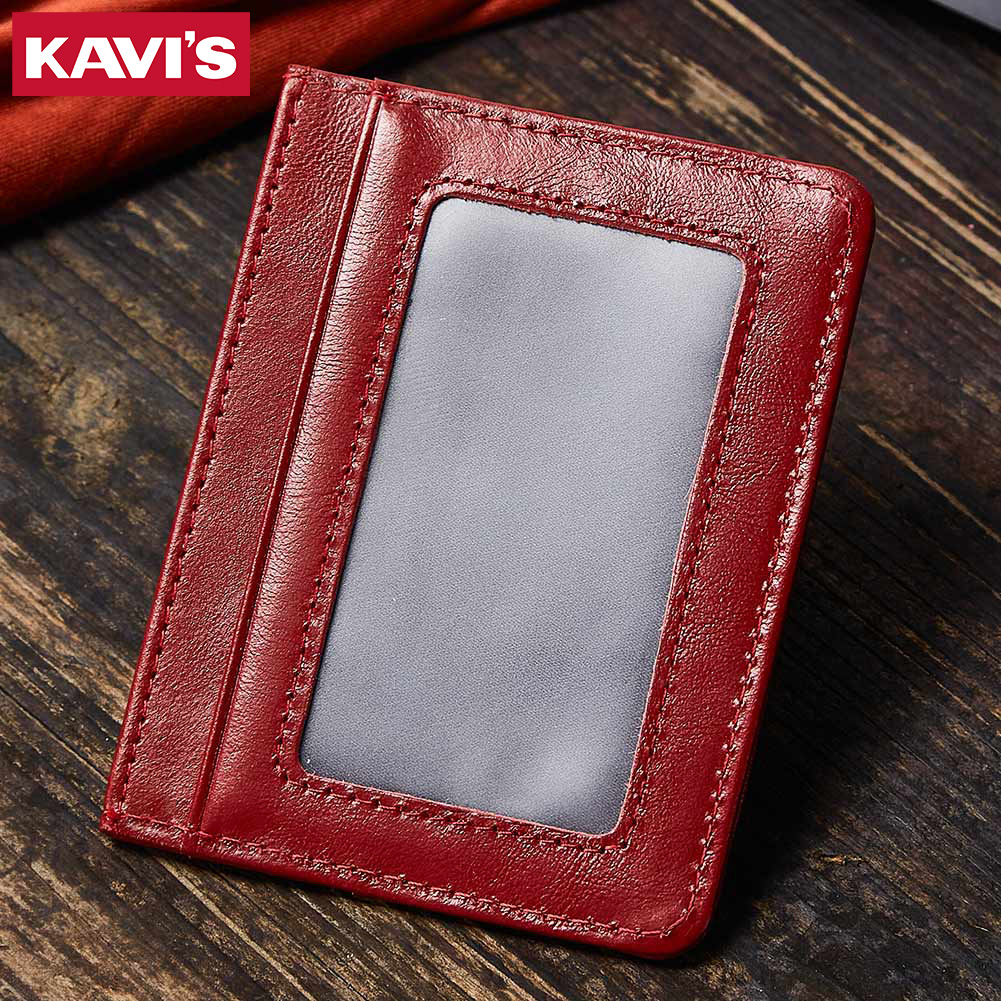 KAVIS-Porte-cartes en cuir vér - Women'S Bags Top 10 avis et prix